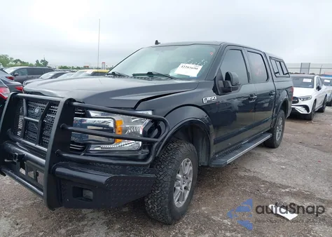 2018 Ford F-150 Lariat z USA, uszkodzony, nr VIN 1FTEW1E50JKF43790